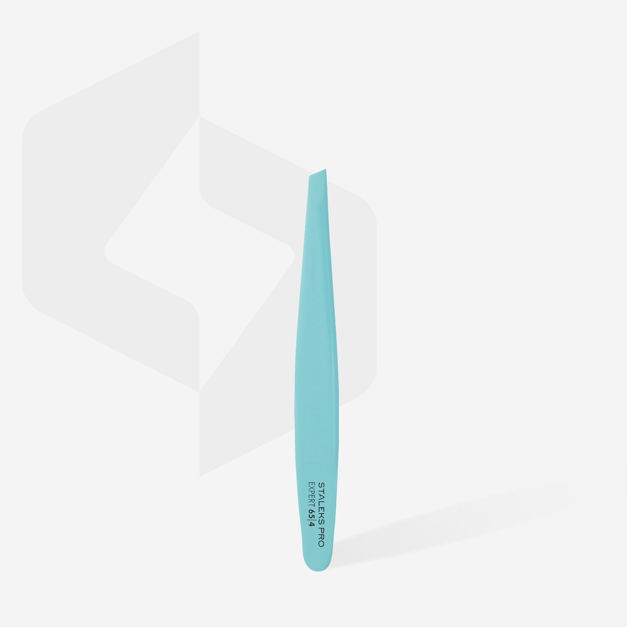 Pinza para las cejas Staleks Pro Expert 65 Tipo 4