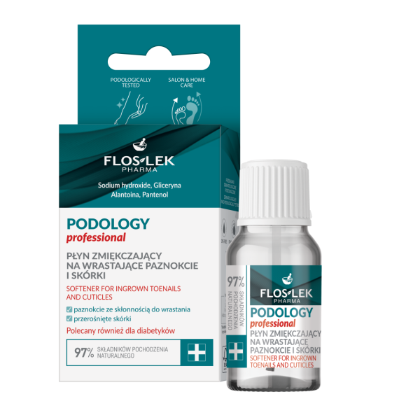 FLOSLEK PODOLOGY Professional Softener for Ingrown Toenails and Cuticles 10 ml