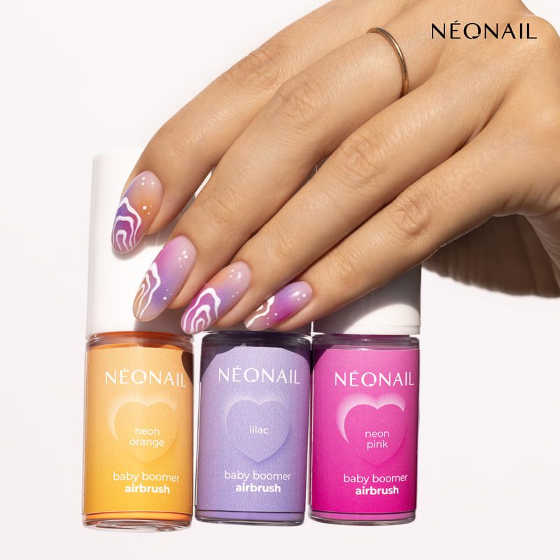 Baby Boomer Airbrush Neonail 5 g – Lila