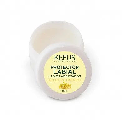 Bálsamo Labial Aceite de Hipérico Kefus Tarro 15 ml