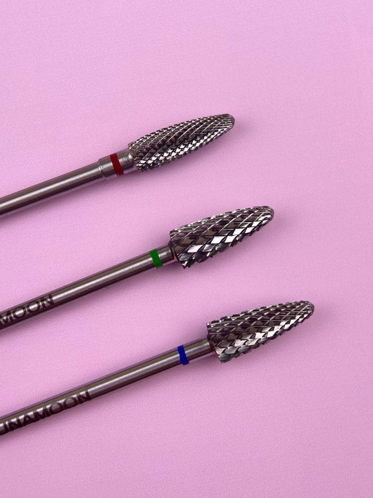 Fresa de Carburo LunaMoon "Maíz" Fina Roja (R) - 4,0 mm