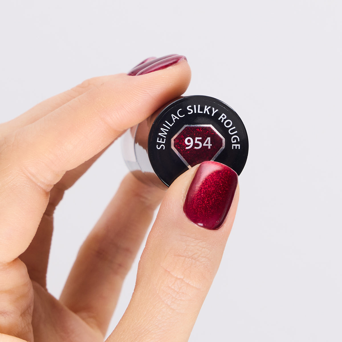 954 Silky Rouge Semilac 7 ml