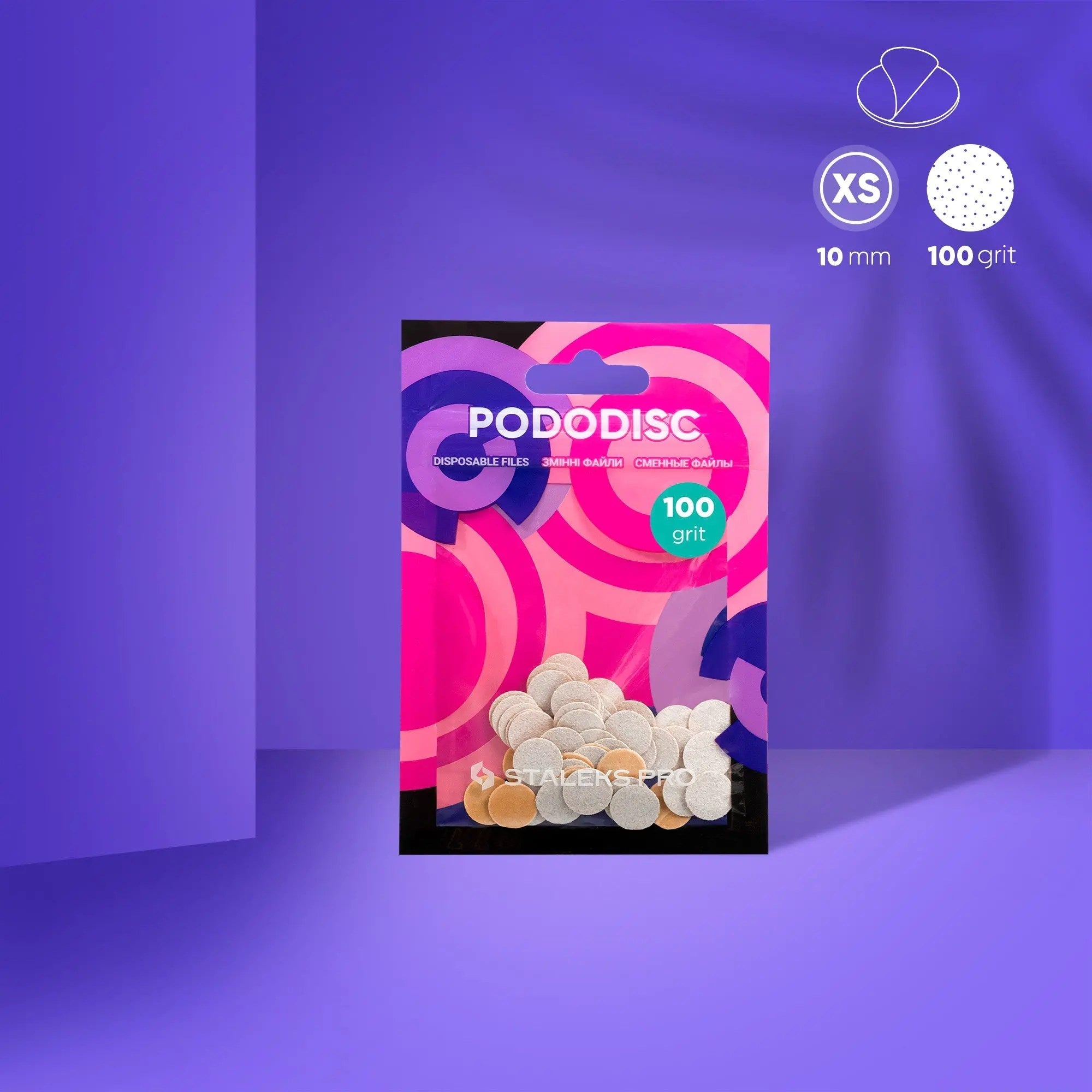 Recambio Pododisc blancos Staleks Pro XS - 50 uds