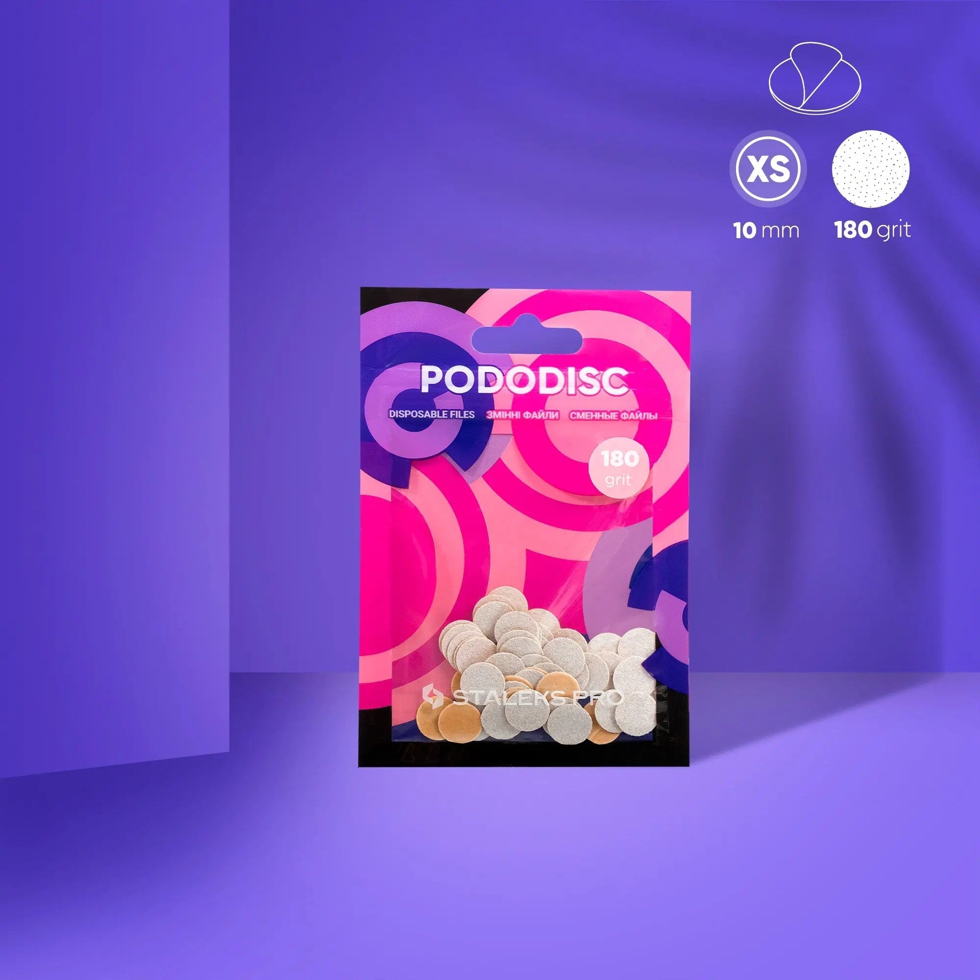 Recambio Pododisc blancos Staleks Pro XS - 50 uds