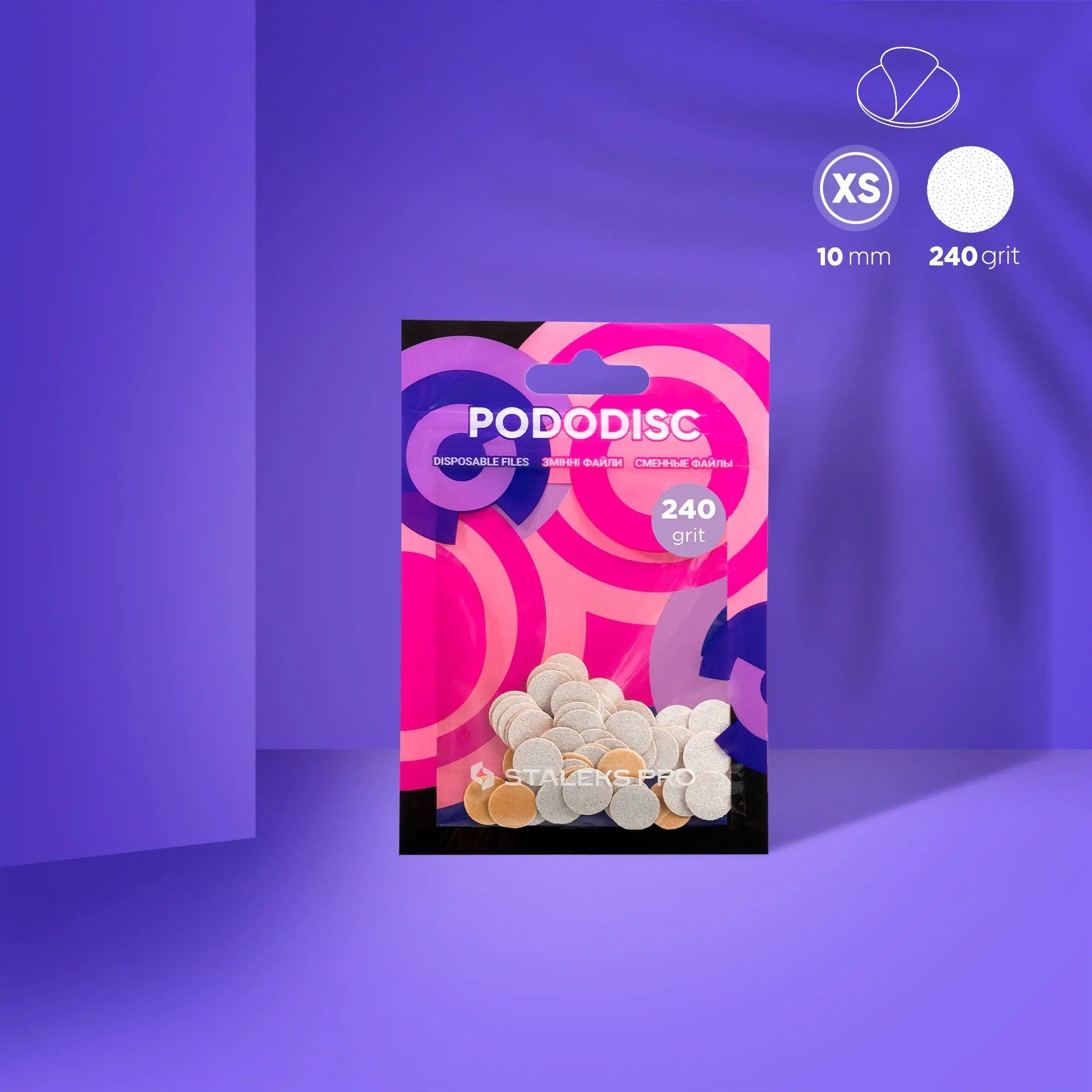 Recambio Pododisc blancos Staleks Pro XS - 50 uds