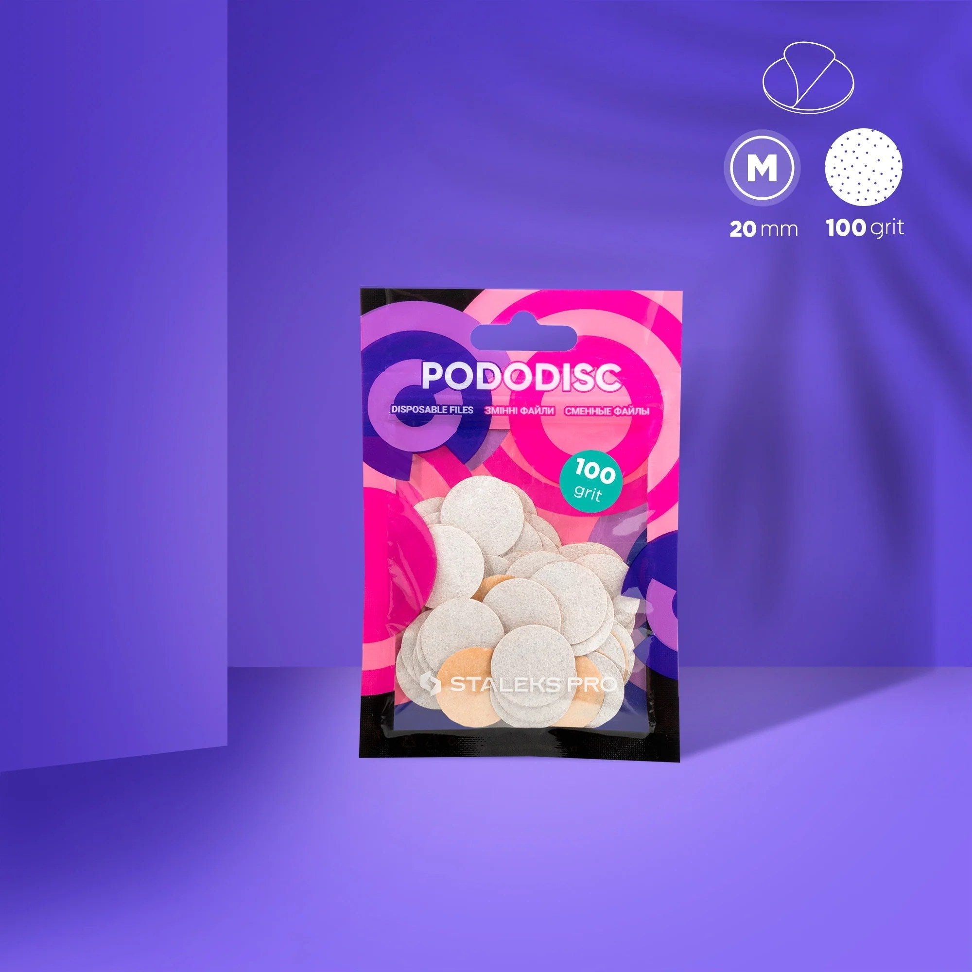 PODODISC STALEKS PRO M grano 100