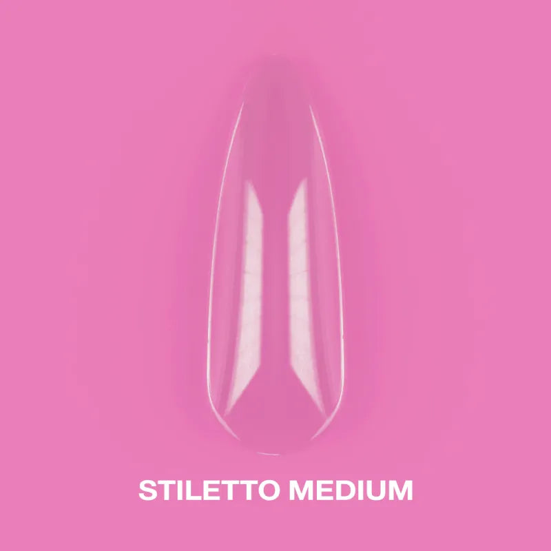 Tips Gel Stiletto Medium LunaMoon 500 pcs
