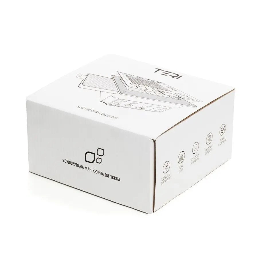 Aspirador sobremesa Teri Turbo M Black Silver 90w