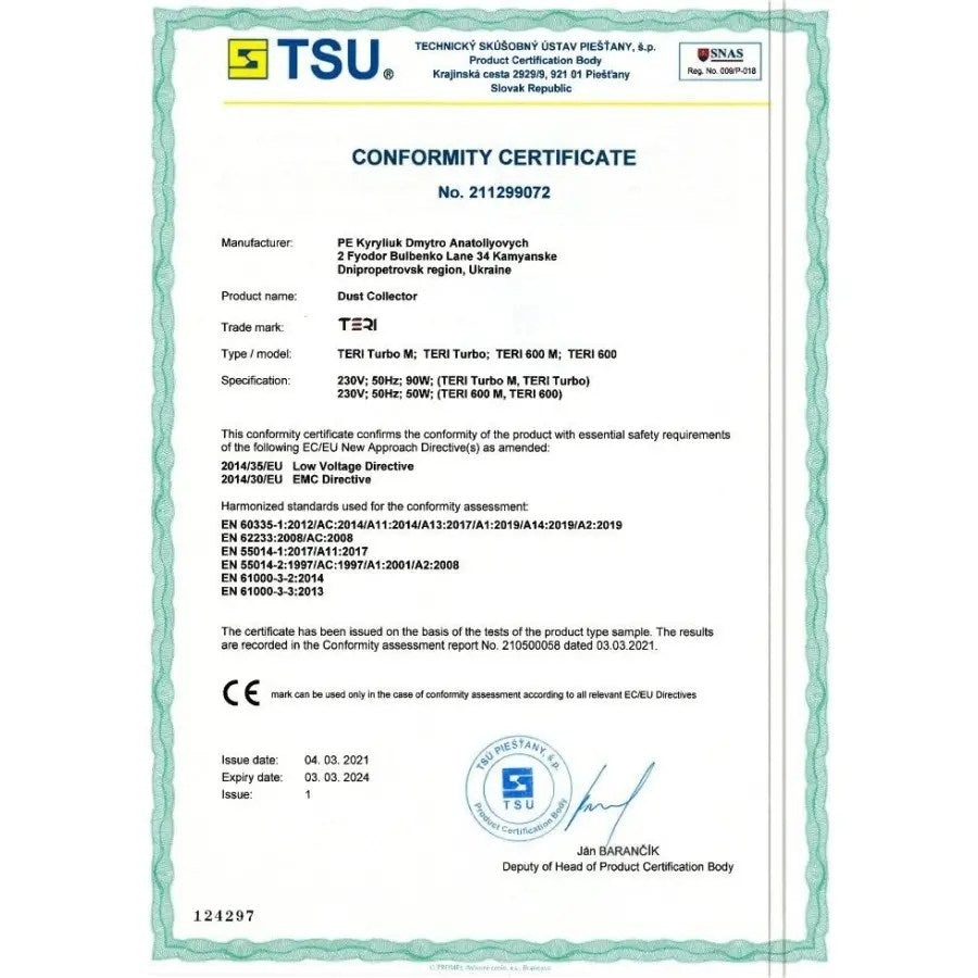 Aspirador integrable Teri Turbo Black Black 90w