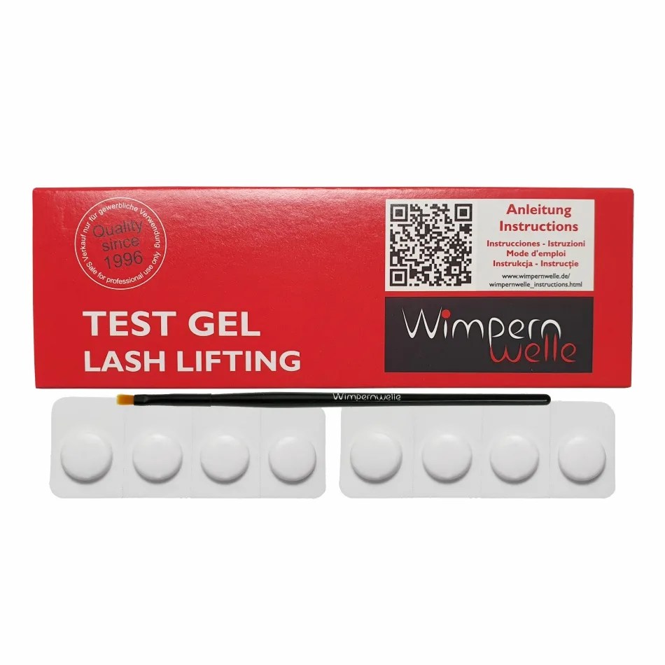 TEST GEL para Lifting Pestañas Wimpernwelle