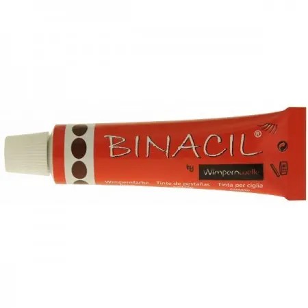 Tinte de cejas y pestañas Binacil Castaño 15 ml