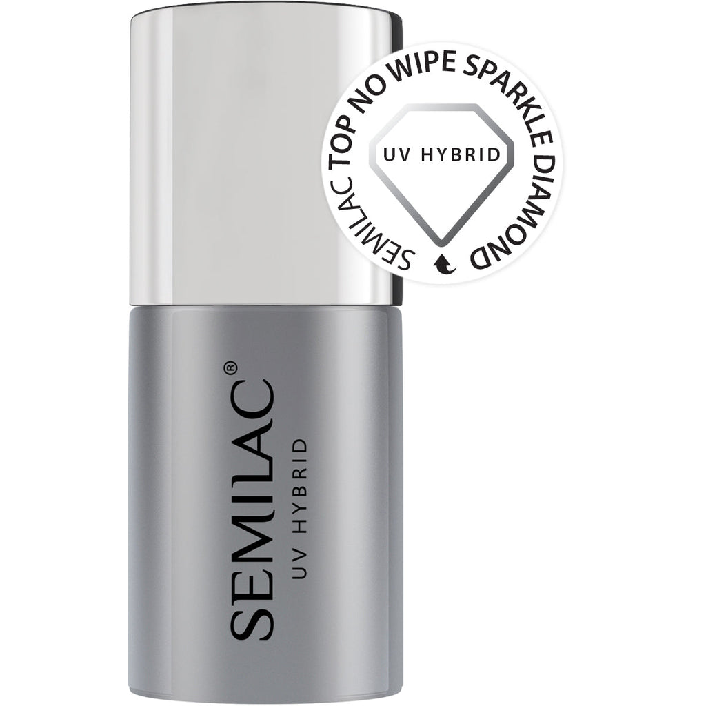 Semilac Top No Wipe Sparkle Diamond 7ml