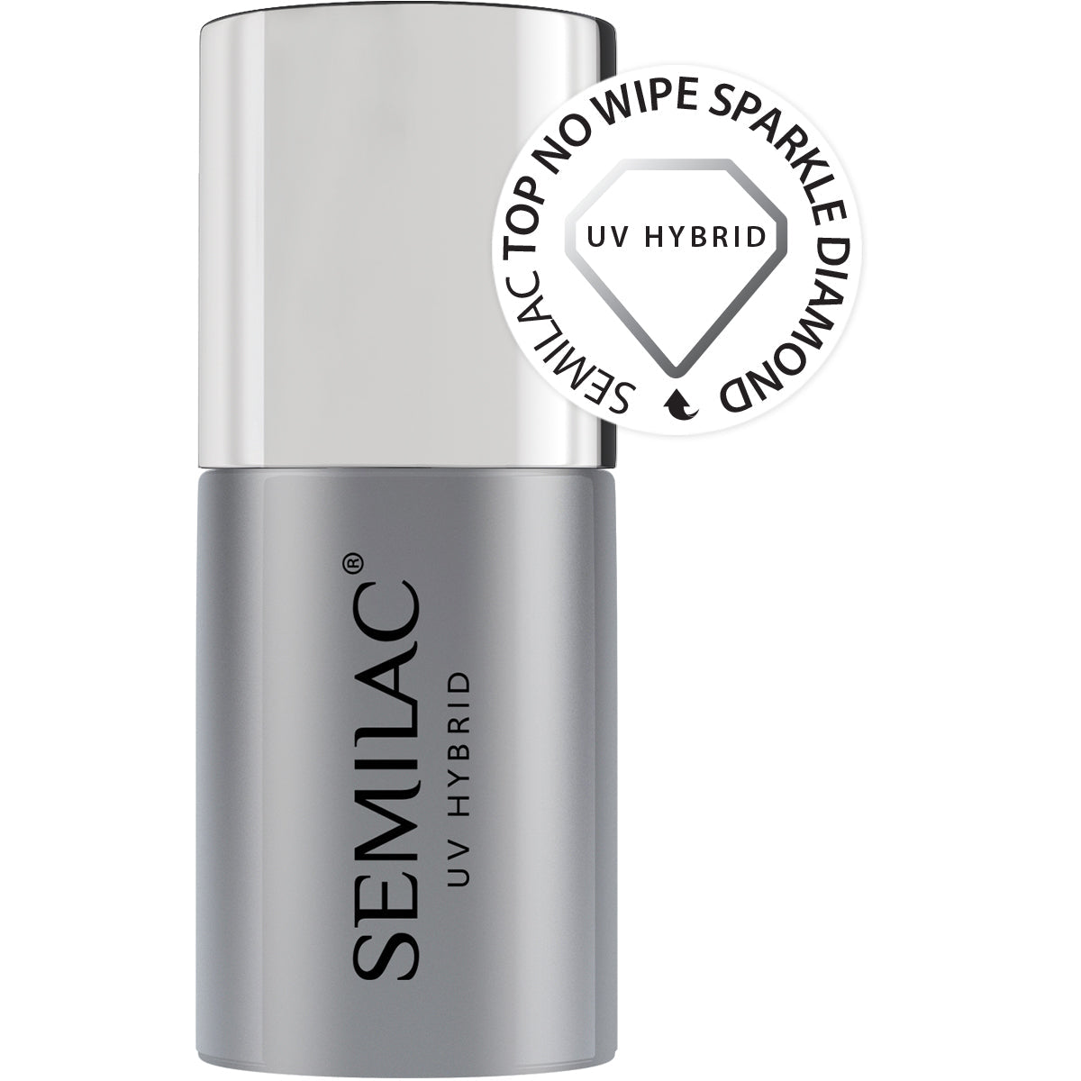 Semilac Top No Wipe Sparkle Diamond 7ml