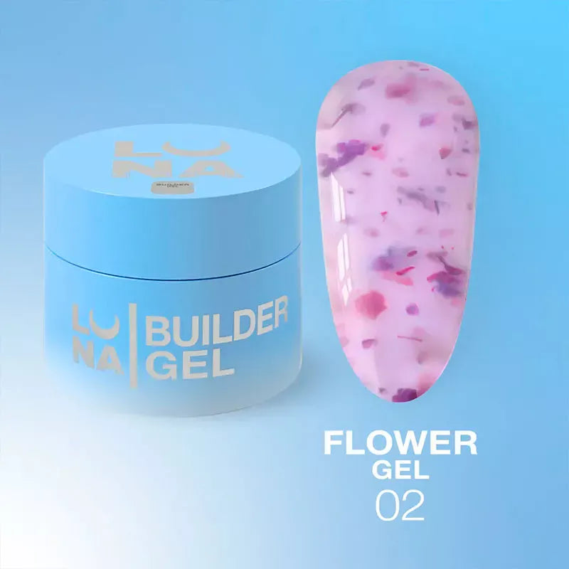 Gel extension Flower №2 LUNAMOON 15ml